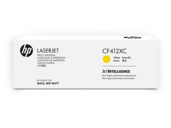Toner HP 410X Contractualžuta' ( 'CF412XC' ) 