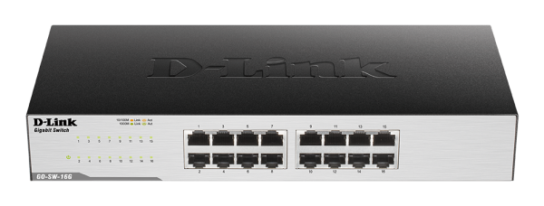 LAN Switch D-Link GO-SW-16GE 101001000Mbps 16port