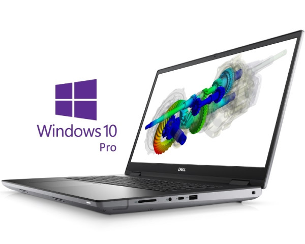 DELL Precision M7770 17.3'' FHD 500 nits i7-12850HX 32GB 512GB SSD RTX A1000 4GB Backlit 5G SC Win10Pro 3yr ProSupport