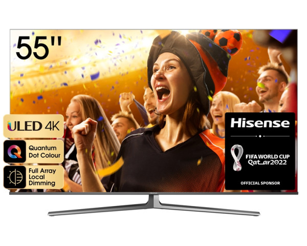 HISENSE 55'' 55U8GQ ULED 4K UHD Smart TV outlet