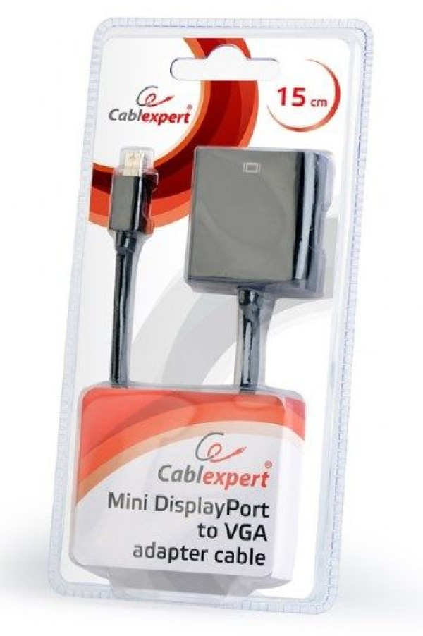 x-AB-mDPM-VGAF-02 Gembird Mini DisplayPort to VGA adapter cable, black, blister