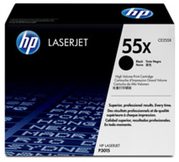 Toner HP 55X' ( 'CE255X' ) 