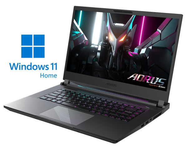 GIGABYTE AORUS 15 9KF 15.6'' FHD 144Hz i5-12500H 32GB 512GB SSD GeForce RTX 4060 8GB RGB Backlit Win11Home laptop