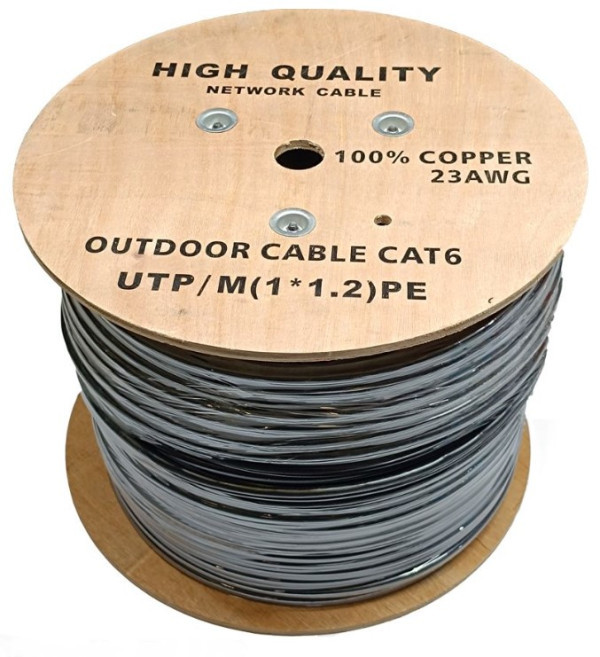 UPC-6004-bor-Sajla CU UTP kabl CAT6 300m outdoor sa sajlom 5014