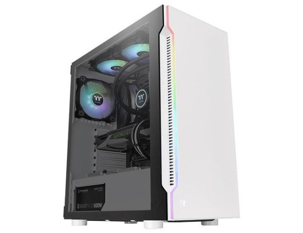 Kućište Thermaltake H200 TG RGBWhiteGlassCA-1M3-00M6WN-00