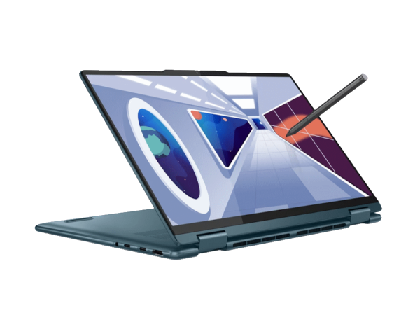 Laptop LENOVO Yoga 7 14ARP8 WinHome14''WUXGA OLED TouchRyzen 7-7735U16GB1TB SSDpetrol' ( '82YM005FYA' ) 