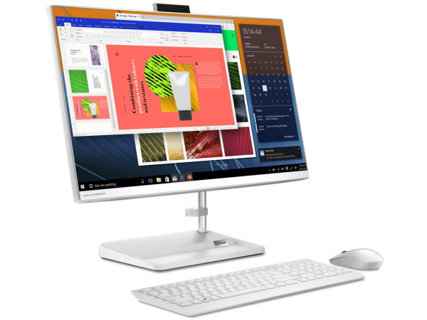 Računar LENOVO AIO 3 24ALC6 23.8''FHDDOSRyzen 5-5625U8GB512GB SSDAMD RadeonUBS miš i tastatura' ( 'F0G100L2RI' ) 