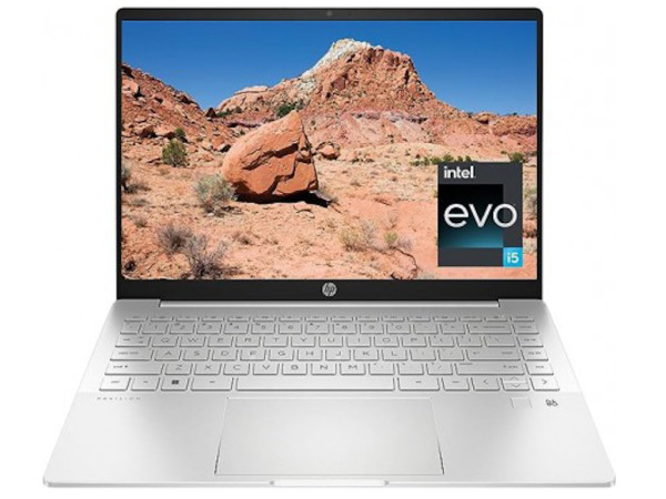 Laptop HP Pavilion Plus 14-eh1013nm DOS14''2.2K AG IPS 300i5-13500H16GB512GBbacklitFPRsrebrna' ( '8D6Q8EA' ) 