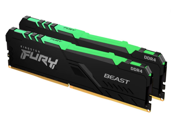 Memorija KINGSTON Fury Beast KF432C16BBAK232 32GB(2X16GB)DIMMDRR43200MHzRGB' ( 'KF432C16BBAK232' ) 