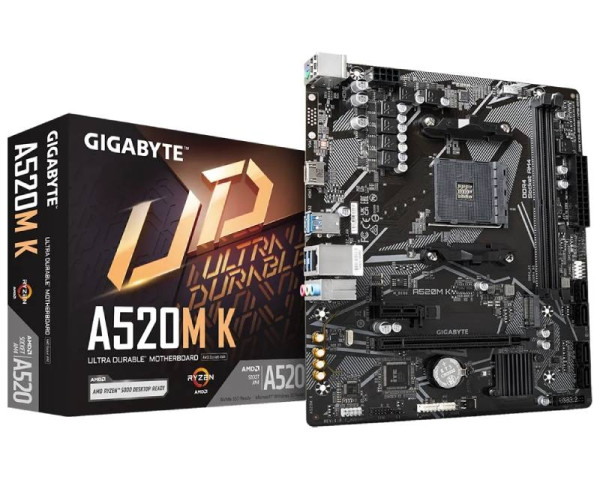 GIGABYTE A520M K rev. 1.x