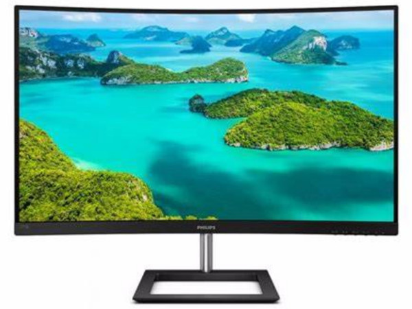 Monitor PHILIPS 271E1CA00 27''VA,zakrivljen1920x108075Hz4ms GtGVGA,HDMIVESAzvučnicicrna' ( '271E1CA00' ) 