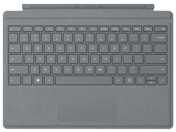 Tastatura MICROSOFT Surface GOType CovervezanaAlcantaraplatinasta' ( 'KCT-00107' ) 