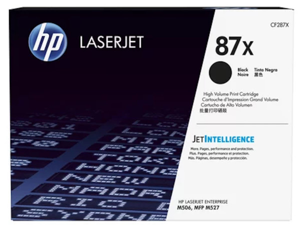 Toner HP 87X' ( 'CF287X' ) 