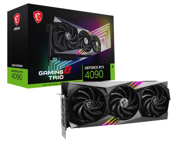 MSI nVidia GeForce RTX 4090 24GB 384bit RTX 4090 GAMING TRIO 24G