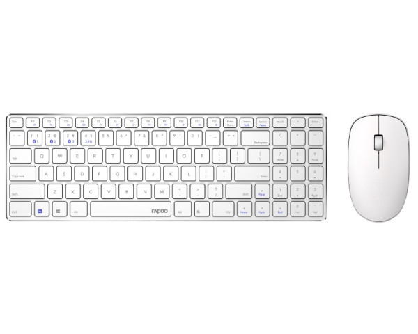 RAPOO 9300M Multi Mode Wireless optical US Combo set beli