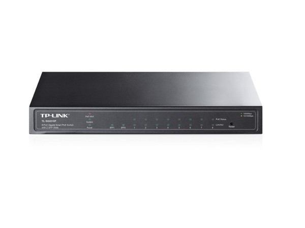 Switch TP-LINK TL-SG2210P(T1500G-10PS) Gigabit10x RJ451GbpsSmart8x POE+Desktop metalno kuciste' ( 'TL-SG2210P' ) 