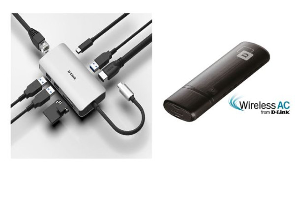 D-link USB-C Hub 8in 1 DUB-M810 + DWA-182
