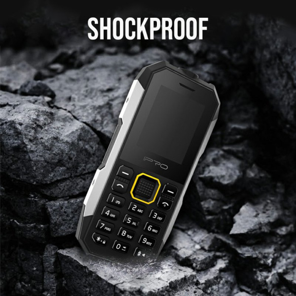 IPRO SHARK II Mobilni telefon DualSIM, FM, 2inc 32MB/32MB, 2500mAh, vodootporan, Crni
