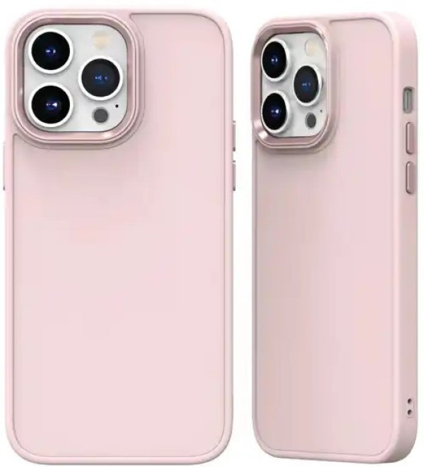 MCTK41-IPHONE 13 * Futrola  UTP  Shiny Lens Silicone Rose (169.)