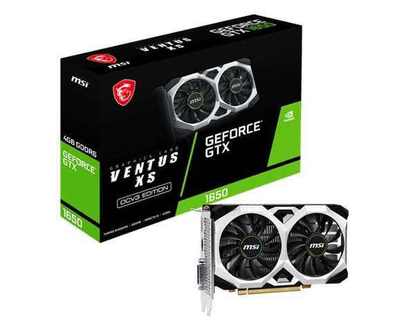 VGA MSI GTX 1650 D6 VENTUS XS OCV3