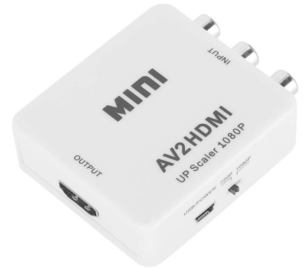 Konverter mini AV na HDMI AV2HDMI