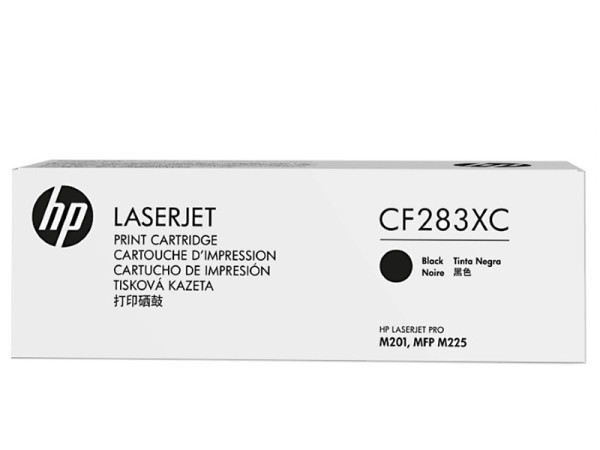 Toner HP 83X Contractual' ( 'CF283XC' ) 