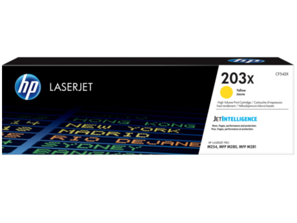 Toner HP 203Xžuta' ( 'CF542X' ) 