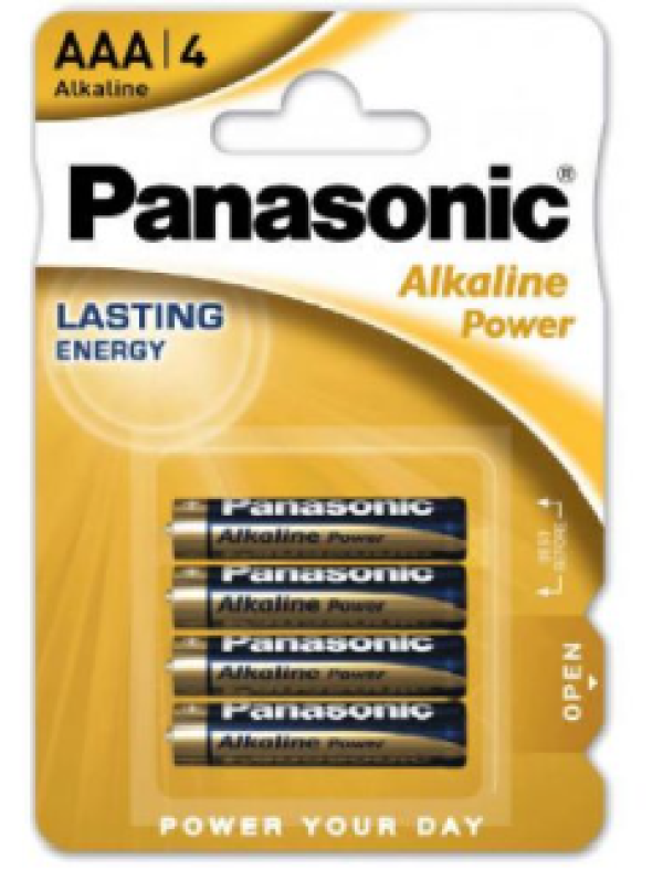Baterija Panasonic LR03-4-PA alkalna