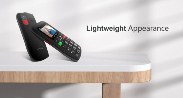 IPRO SENIOR II F188 1,8inc 32MB, Mobilni telefon DualSIM, 1000mAh, kamera, SOS dugme, Crni