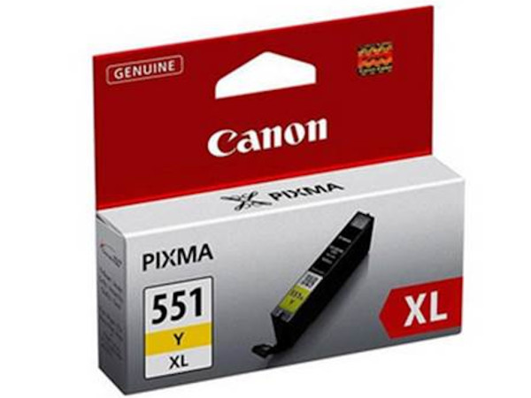 Kertridž CANON CLI-551XLžuta' ( '6446B001AA' ) 