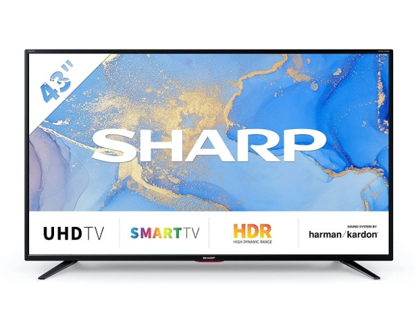 SHARP 43'' 43BJ6 Smart Ultra HD 4K LED TV