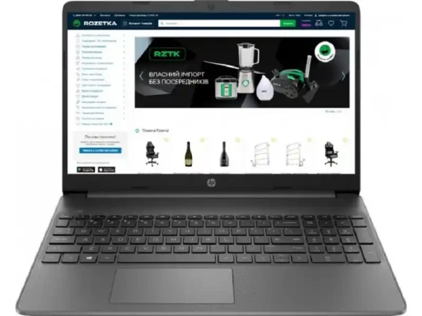 Laptop HP 15s-fq5068nm 15.6FHD IPSi3-1215U8GBNVMe 512GBsrebrna8C9Y1EA