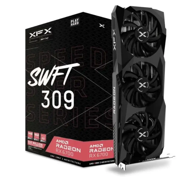 Graficka karta XFX AMD Radeon RX-6700 SWIFT309 GDDR6 10GB 160bit  HDMI3xDP